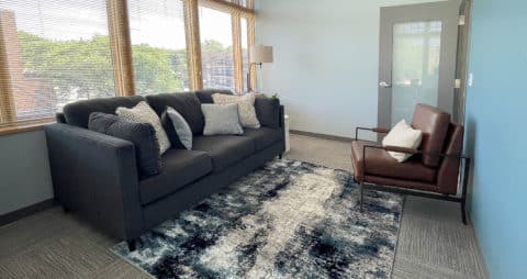 Ellie Downer's Grove Therapy Room