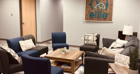 Ellie Mental Health Naperville, IL Clinic Lobby