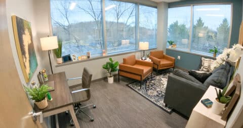 Ellie Mental Health Fredericksburg, VA Clinic Lobby