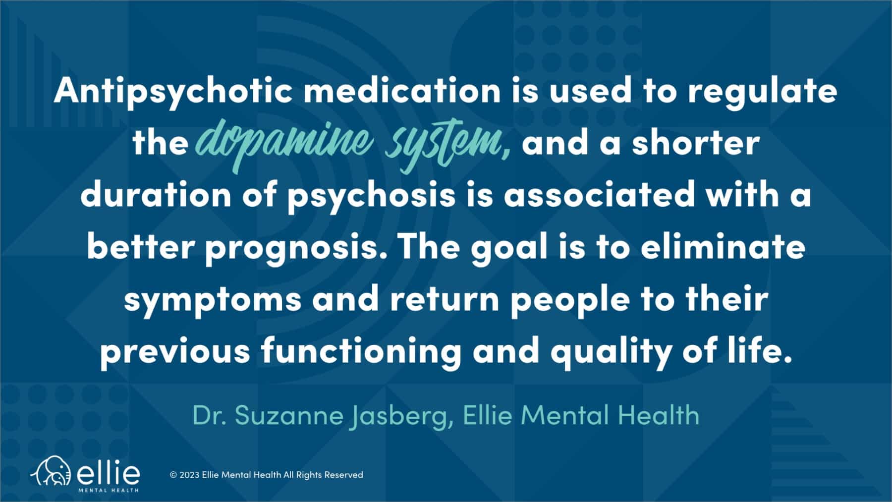 An infographic for Navigating Antipsychotics