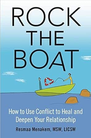 The book cover for Rock the Boat by Resmaa Menakem MSW, LICSW