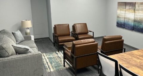 Ellie Mental Health Jersey Shore, NJ Group Therapy Room