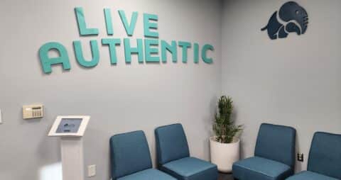 Ellie Mental Health Hamden, CT Clinic Lobby